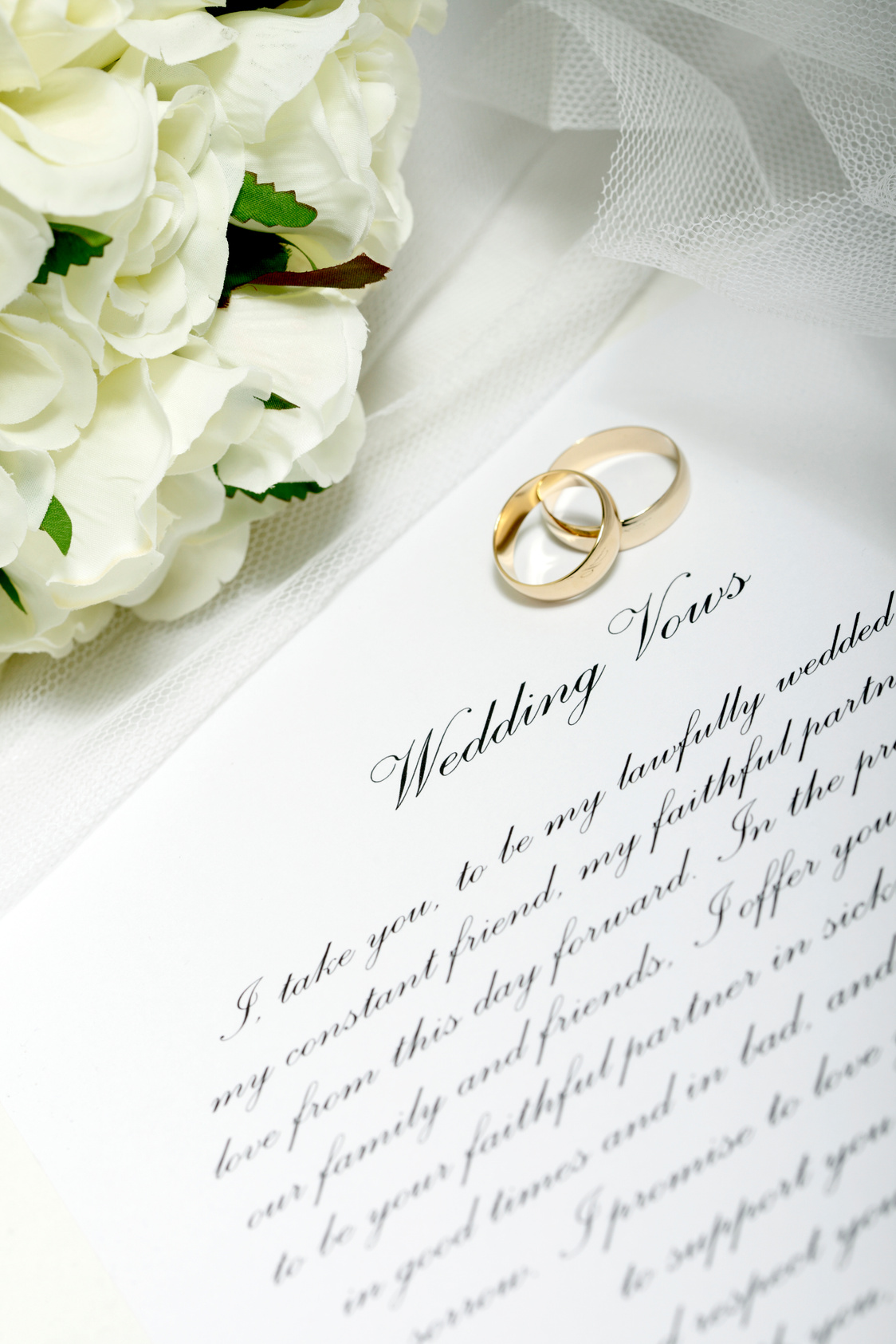 Wedding Rings and Vows